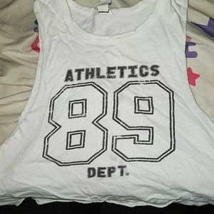 A t shirt with open sides.